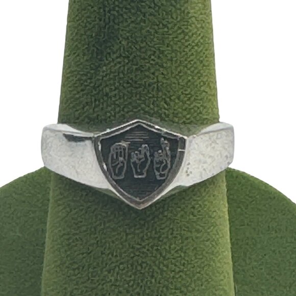 CTR Shield Ring American Sign Language Choose Right LDS - Picture 1 of 7
